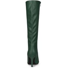 These women's stiletto-heel knee-high boots feature a pointy toe, high heels, and a soft faux leather upper that acts as a great versatile style. They are finished with the cushioned insole, the soft interior lining, and the side zipper closure for easy on and off. Add a touch of style to your daily outfits to keep your legs looking long and attractive, and meanwhile to keep you warm in this season. High Heel Knee-high Boots For Office In Winter, High Heel Knee-high Boots For Office And Winter, Fitted High Heel Boots With Zipper Closure, Winter Office High Heel Knee-high Boots, Fitted Knee-high Heeled Boots With Zipper Closure, Fitted High Heel Mid-calf Boots With Zipper Closure, Fitted Knee-high Boots With Zipper Closure And Round Toe, Fitted High Heel Knee-high Boots With Zipper, Fitted High Heel Knee-high Boots With Zipper Closure