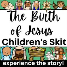 The Christmas Story For Kids, Christmas Plays For Small Churches, Christmas Programs For Kids Church, Church Christmas Program Ideas, Baby Jesus Crafts For Kids, Funny Christmas Stories, Children Christmas Crafts, Christmas Plays For Kids, Play Scripts For Kids