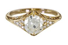 #refinery29 http://www.refinery29.com/best-engagement-rings#slide-8 December Horoscope, Diamond Wedding Jewelry, Cheap Engagement Rings, Popular Rings, Your Horoscope, Jewellery Marketing, Best Engagement Rings, Ding Dong, Rings Diamond