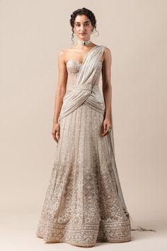 Draped Lehenga, Drape Lehenga, Tarun Tahiliani, Indian Bridal Outfits, Lehenga Saree, Indian Wedding Outfits, Indian Designer Outfits, Fashion Attire