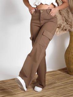 Legs Outfit, Outfits Con Jeans, Jeans Outfit Women, Trendy Pants, Cargo Pants Outfit, Trendy Jeans, Stylish Jeans, Casual Day Outfits