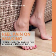 https://prideplus.com.au/forget-heel-spurs-the-real-reason-you-have-heel-pain-on-walking-is-strangely-simple/ Calf Raises Exercise, Rehabilitation Exercises, Wrist Pain, Calf Raises, Foot Health, Foot Pain