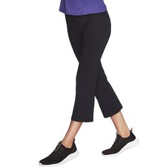 These women's Skechers GOWALK GOFLEX high-waisted cropped pants are perfect for working out, hanging out or tackling the weekend chores. The moisture-wicking material keeps you cool and dry when you're at your most active. These women's Skechers GOWALK GOFLEX high-waisted cropped pants are perfect for working out, hanging out or tackling the weekend chores. The moisture-wicking material keeps you cool and dry when you're at your most active. Moisture-wicking technology Exterior side pockets, sta Weekend Chores, High Waisted Cropped Pants, Crop Pants, Womens Size Chart, Keep Your Cool, Working Out, Cropped Pants, Hanging Out, The Weekend