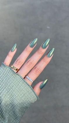 Nagellack Trends, Work Nails, Funky Nails, Chrome Nails