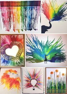 colorful art projects for kids to make