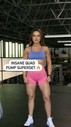 sculptwomensguide on Instagram: OH MY QUADS 🥵🤌!!! TAG A BESTIE BELOW NOW 👇 to try this absolute wild superset that will leave your quads on fire. . . . . . Credit… Quad Challenge, Daily Beauty Routine, Sports Training, Body Love, Wellness Fitness, Sit Up, Weights Workout, Leg Workout, On Fire