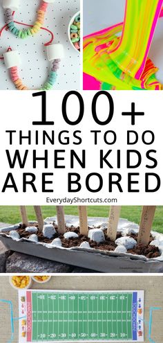 Keeping Teens Busy During Summer, Bored Kids Ideas, Things For Kids To Do When Bored, Things To Do When Bored With Kids, Art Things To Do When Bored, Tiny House Mobile, Activities To Keep Kids Busy, Easy Kid Activities