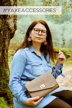 Mocha brown leather women's clutch. Durable bag from | Etsy Brown Crossbody Clutch As Gift, Brown Crossbody Clutch For Gift, Everyday Handmade Brown Clutch, Chic Brown Clutch As Gift, Chic Brown Clutch For Gift, Wooden Clutch, Minimalist Clutch, Wood Bag, Wooden Purse