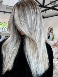 Ash Blonde With Lowlights, Pearl Ash Blonde, Pearl Blonde Hair, Ash Brown Balayage, Bright Blonde Hair, Pearl Blonde, The Bees Knees, Ash Blonde Balayage, Bronde Balayage