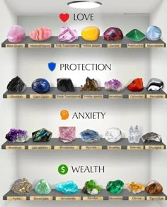 Different Types Of Crystals, Magia Das Ervas, Crystal Vibes, Witch Spirituality, Witch Spell Book, Herbal Magic