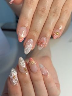 @thisismynailaccountxd on instagram Korea Nails Design, Korea Nails, Nails Tech, Cute Gel Nails, Short Acrylic Nails Designs, Get Nails, Clean Nails, Prom Nails