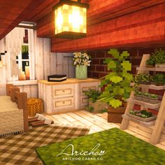 Small Minecraft Houses Cottages, Minecraft Houses Cottages, Small Minecraft Houses, Minecraft Rooms, Minecraft Cottagecore, Cottagecore Ideas