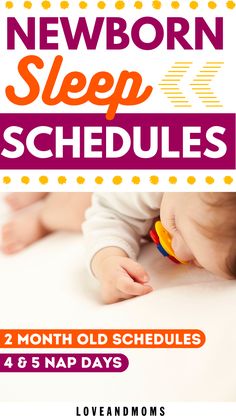 the newborn sleep schedule includes two month old schedules and 4 nap days for newborns