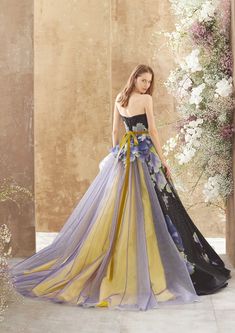 Magical Dresses Fairytale, Fairy Dress Costume, Colorful Gown, Living Colors, Magical Dress, Hardy Amies, Happy Dresses, Mix Of Colors, Gowns Dresses Elegant