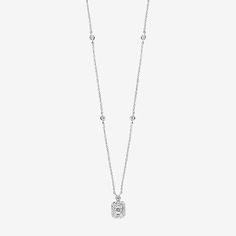 Features: Quick ShipDiamond Clarity: I1-I2Jewelry Closure: Spring Ring ClaspLink Construction: SolidSetting: Multi-SettingStone Cut: Multi-ShapeDiamond Color: H-IMetal Color: WhiteChain Length: 16 InchPendant Length: 13.9mmPendant Width: 7.7mmRounded Carat Weight: 1/2 Ct. T.w.Chain Construction: CableCare: Wipe CleanStone Type: 34 Natural DiamondAuthenticity: Natural DiamondBirthstone: April BirthstoneMetal: 14k White GoldNecklace Type: Pendant Necklaces, Halo Necklaces, Station Necklaces, Multi White Gold Pendant Necklace, Halo Necklace, White Gold Pendant, Diamond Jewelry Necklace, Effy Jewelry, Station Necklace, Gold Pendant Necklace, Spring Rings, White Diamond