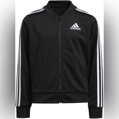 Adidas Mens Black Jacket Size M In Brand New Condition, Offers Are Welcome :) Black Track Jacket With Three Stripes For Winter, Adidas Black Track Jacket For Winter, Adidas Black Outerwear With Three Stripes Branding, Adidas Black Sportswear Outerwear, Black Hooded Track Jacket With Three Stripes Branding, Luxury Black Adidas Outerwear, Luxury Men's Adidas Outerwear, Adidas Logo Black Sports Outerwear, Black Adidas Functional Windbreaker