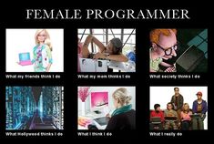 an advertisement for the female programming program