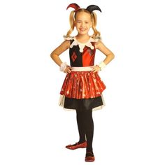 Dc Comics Harley Quinn Costume Size Small (4-6) New In Original Packaging Dc Comics Costumes Halloween, Black Super Hero, Supergirl Halloween, Supergirl Halloween Costume, Batgirl Halloween Costume, Hoodie Halloween Costumes, Super Hero Costume, Comic Costume, Supergirl Costume