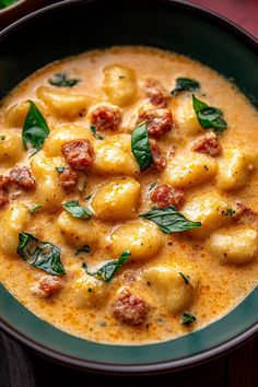 Creamy Chorizo Gnocchi Gnocchi Meals, Gnocchi Creamy, Chorizo Gnocchi, Gnocchi Parmesan, Flavorful Dinner, Chorizo Recipes, Dessert Smoothie, Parmesan Sauce, Bread Snacks