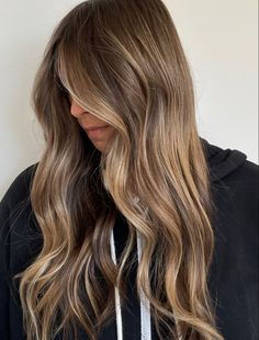 Sunkissed Balayage Brunettes Sun Kissed Brown Hair, Brunette Hair With Blonde Balayage, Balyage Long Hair, Hair Consultation, Surf Hair, Baylage Hair, Highlights Curly Hair, Westchester Ny