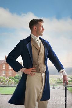 Bridgerton Mens Outfits, Regency Era Men, Regency Era Fashion Men, Tim Outfits, Regency Man, Regency Mens Fashion, Bridgerton Outfits, Regency Men, Victorian Gentleman