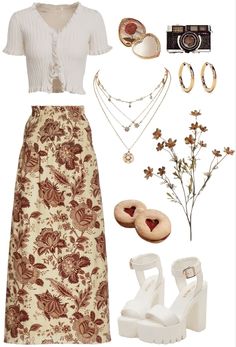 Mode Hippie, Cottagecore Outfits, Earthy Outfits, Estilo Hippie, Kleidung Diy, Mode Boho, Swaggy Outfits, Hippie Outfits