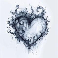 Exclusive Death Tattoo Files Heart Candle Tattoo, Love Me Like My Demons Do Tattoo, Remembering Loved Ones Passed Tattoo, Badass Tattoo Designs Drawings, Cute Tattoos For Couples, Dripping Tattoo, Real Heart Drawing, Heart On Sleeve Tattoo, Tattoos About Love