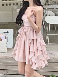 44745559048437|44745559081205|44745559146741 Casual Sundress, Sundress Summer, Japanese Dress, Suspender Dress, Slim Fit Dresses, Sweet Dress, Sleeveless Mini Dress, Spaghetti Strap Dresses, Elegant Dress