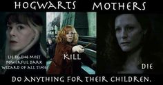 two pictures with the words harry potters, kill or die and do anything for their children