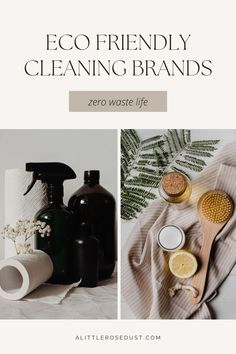 the eco friendly cleaning products that are great for your skin and hair needs to be clean