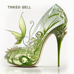 Nature Inspired Shoes, Enchanted Forest Heels, Forest Heels, Nature Heels, Vine Shoes