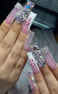 Nail Business Aesthetic, Buchona Nails, Birthday Nail Set, Fye Nails, Kylie Nails, Birthday Nail, Business Aesthetic, Nail Business, Image Nails