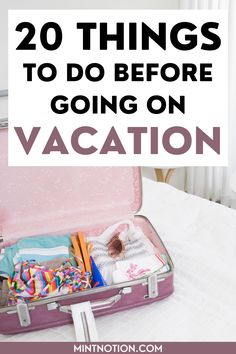 things to do before going on vacation Things To Do Before A Vacation, Two Week Travel Packing List, Things To Do Before Leaving For Vacation, Preparing For Vacation, Preparing For A Trip, Things To Do Before Going On Vacation, Checklist Before Vacation, Things To Do Before Traveling, Pre Trip Checklist