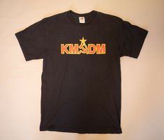 KMFDM, T-shirt, Industrial, Medium, pre-owned Kmfdm Shirt, Burzum Shirt, Hard Fits, Vintage Band T Shirts, Zero Days, Cool Fits, September 2024, Lucca, Life Goals