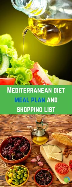 Mediterranean diet meal plan and shopping list Spanish Study, Keto Healthy, Popular Diets, Healthy Diet Tips, Healthy Benefits