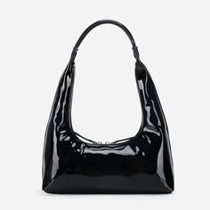 45223086096605 Elegant Glossy Finish Tote Bag, Modern Handheld Baguette Bag For Evening, Modern Baguette Shoulder Bag For Party, Modern Clutch Baguette Bag For Party, Elegant Handheld Hobo Bag For Evening, Elegant Evening Handheld Hobo Bag, Elegant Evening Hobo Bag, Glossy Finish Shoulder Bag For Party, Evening Handheld Baguette Bag