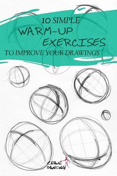 an image of how to draw warm up exercises