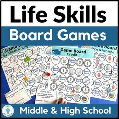 the middle and high school life skills board games