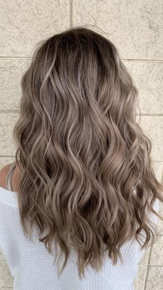 Ash Brown Hair Balayage, Light Brunette Hair, Mushroom Hair, Caramel Highlights, Long Hair Color