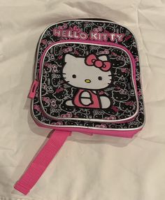 NWT Sanrio Hello Kitty Mini Backpack School Bag 10" for Kids and Toddlers. Condition is "New with tags". Shipped with USPS First Class. Senior Year Backpack, Backpack Hello Kitty, Sanrio Things, Hello Kitty Backpack, Kitty Backpack, Fav Products, Disney Phone Cases, Kids School Supplies, Miss Kitty