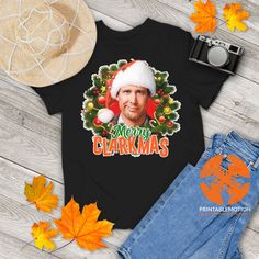 Product details: ✔️ NAME: Christmas Clark Griswold Merry Clarkmas Vintage T-Shirt, National Lampoon's Shirt, Christmas Vacation Shirt, Gift Tee For You And Family ✔️ IMPORTANT NOTE: Both Men and Women can we our shirts because this is unisex style t-shirts; Wash item inside out in cold water, do not bleach, do not dry clean, do not iron directly on the design. ✔️ MATERIAL: 5.3-ounce, 100% cotton (99/1 cotton/poly (Ash) & 90/10 cotton/poly (Sport Grey); Heavyweight classic unisex tee; Taped neck Christmas Vacation Costumes, Christmas Vacation Party, Christmas Vacation Shirt, Golden Girls Shirt, Christmas Vacation Shirts, National Lampoon, Clark Griswold, The Golden Girls, National Lampoons Christmas Vacation