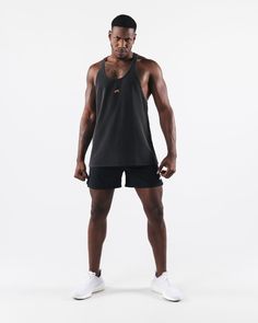 HIGHLIGHTS Lower chest rounded neckline Sleeveless cut off style Sweat-wicking, breathable material Smooth and flexible fabric FIT SUGGESTION. This item runs true to Alphalete’s relaxed. fit.. If you are between sizes, we recommend sizing up. Model is 6’0”/183cm, wearing a size L with a 42.5”/108cm chest.. MATERIALS AND WASHING DIRECTIONS 94% Cotton and 6% Spandex. We recommend washing inside-out on a cold setting. Hang to dry Anticipated shrinkage will occur after initial wash Cool to the touch Ombre Effect, Rounded Neckline, Body Heat, Cropped Style, Black Orange, Cut Off, Oversized Fits, Orange Black, Inside Out