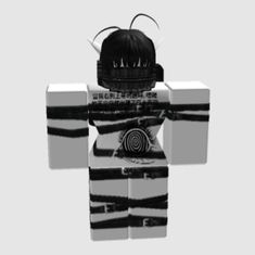 a black and white photo of a person made out of lego blocks with an eye on it's chest