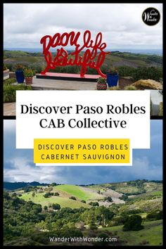 a sign that says discovery paso roles cab collective with the title above it and below it