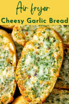 cheesy garlic bread is an easy appetizer to make for the holiday season