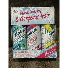 Batiste Instant Hair Refresh, Dry Shampoo Trio, 3 X 1.6 Fl.Oz.. Please Check All Photos Before Purchasing. Thanks So Much For Looking Hair Refresh, Batiste Dry Shampoo, Thanks So Much, Hair Shampoo, Dry Shampoo, Gorgeous Hair, All Photos, Womens Hairstyles, Hair