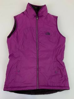 Gently used Purple North Face Vest, North Face Women, North Face, The North Face, Purple