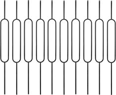 the different sizes and shapes of skewers are shown in this diagram, which shows how many skewers can be used to cook