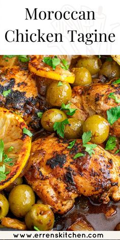 moroccan chicken tagine with olives and potatoes