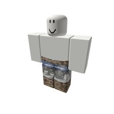 a lego man with two jars in it's chest and one jar has a smile on his face